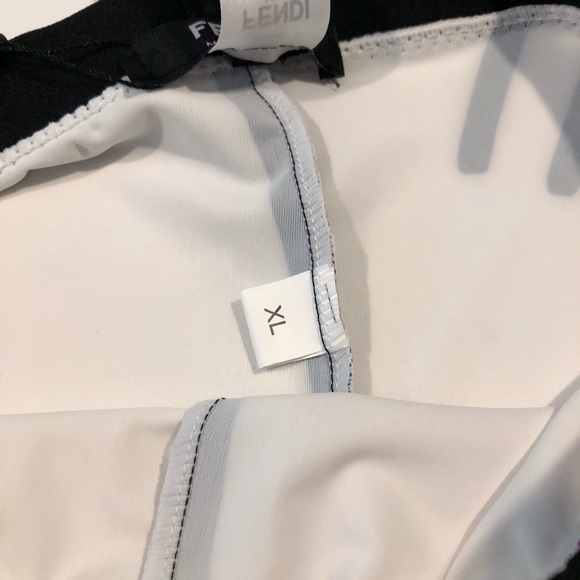 Fendi Roma Joshua Vides Tech Fabric Leggings XL - Picture 7 of 11